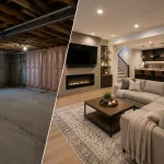 Before & After_ 8 Stunning Basement Renovations in Mississauga